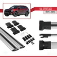 thumbnail image 5 of Compatible with Kia Sportage 2023-2025 FLY Model Car Roof Rack Cross Bar Grey Aluminium 2 Bars, 5 of 8