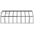 thumbnail image 2 of vidaXL Greenhouse with Base Frame Anthracite Aluminium 9.31 m², 2 of 4