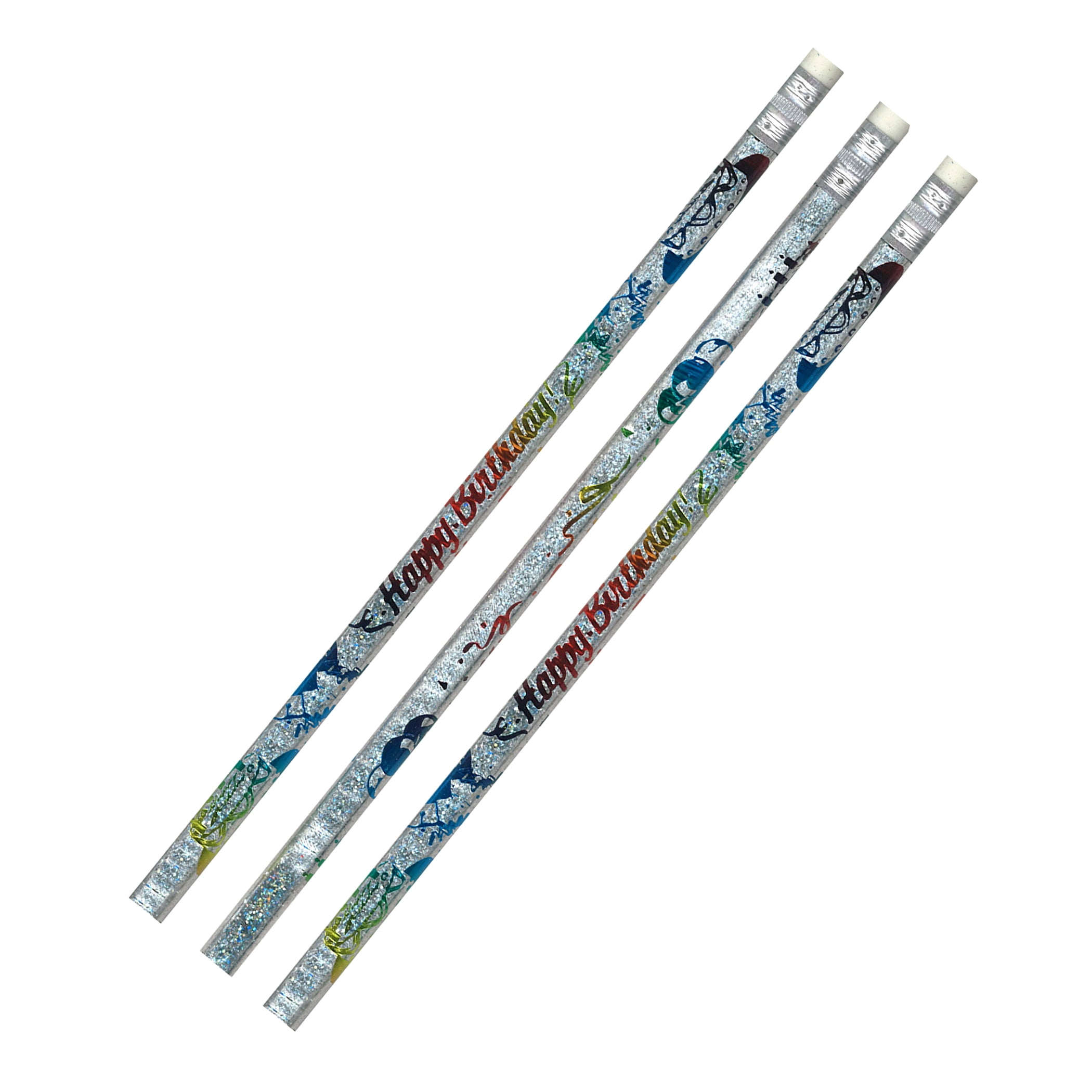 Moon Products Happy Birthday From Your Teacher Pencils, 12 Per Pack, 12 Packs
