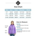 thumbnail image 7 of Wantdo Girl's Winter Coat Light Winter Coat Packable Puffer Jacket Purple 14/16, 7 of 7