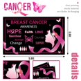 thumbnail image 4 of Cinta rosa CMUSKO para concienciar sobre el cáncer de mama, 1,8 x 1,1 m, 4 of 6
