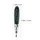 thumbnail image 3 of Detector de voltaje Probador de lectura digital Probador eléctrico Linterna LED eléctrica (verde), 3 of 8