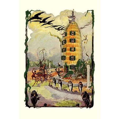 jack pumpkin s house of corn fine art canvas print 20 x 30