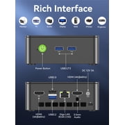 GMKtec Mini PC, Intel Alder Lake N95(Up to 3.4GHz), 16GB DDR4 512GB SSD, Mini Desktop Computer, Windows 11 Pro, NucBox G3S