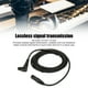 thumbnail image 3 of Cable de micrófono XLR macho a hembra Cable de micrófono conductor OFC cabezal acodado conector de 3 pines profesional para estudio de grabación, 3 of 8