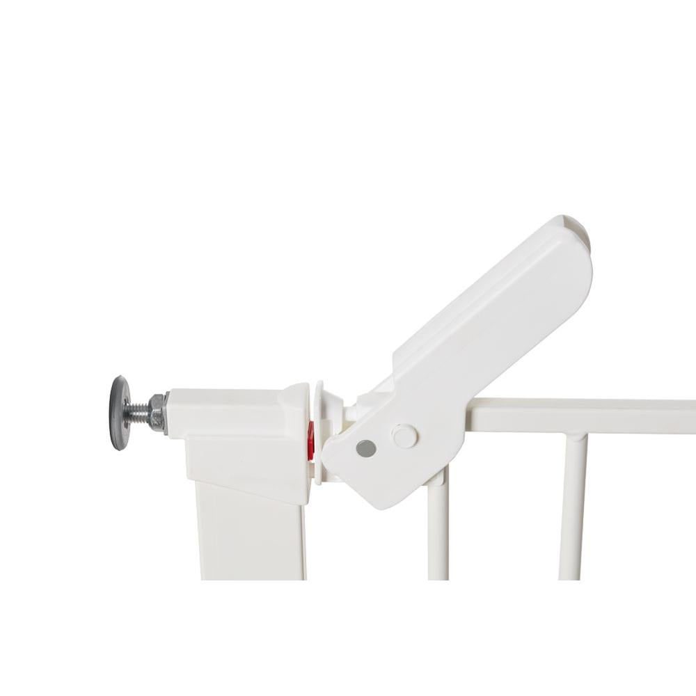 BabyDan Premier Pressure Mount Safety Gate with 2 Extensions 28.9" - 36.7", White