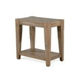thumbnail image 4 of Lilly Accent Chairside Table, Light Brown Wood, Rectangular 25 Inch, 4 of 5