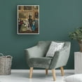 thumbnail image 3 of Camille-Leopold Cabaillot-Lasalle 'Le Salon de 1874, c.1874' Canvas Art - 14 x 19 Inches, 3 of 4
