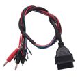 thumbnail image 3 of 10X Car MPPS V18 Version V18.12.3.8 Breakout Tricore Cable ECU Programming Multi-Connector OBD 16PIN Bench Pinout Cable,10 x OBD Cable,Black, 3 of 5