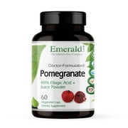 Emerald Labs Pomegranate - Supports Heart Health, Artery Health, Immune System, Potent Antioxidant - 60 Vegetable Capsules