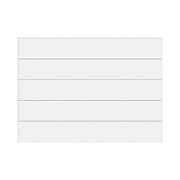 MasterVision® Dry Erase Magnetic Tape Strips, Wht, 6" x 7/8", 25/Pack (BVCFM2518)