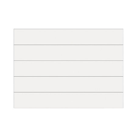 MasterVision® Dry Erase Magnetic Tape Strips, Wht, 6" x 7/8", 25/Pack (BVCFM2518)