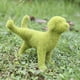 thumbnail image 3 of Flocado animal estatua hierba de verde artificial Mini para de orinar Gloria Figuritas flocadas, 3 of 8