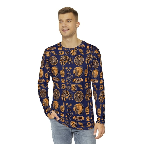 Men's Long Sleeve Shirt (AOP)