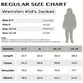 thumbnail image 4 of WenVen Manteau pour Fille Manteau d'Hiver à Capuche Coupe-Vent Isolé Vert 10/12, 4 of 7
