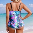 thumbnail image 5 of HUAXUN Womens Swimsuits Top,High Waisted Swimsuits for Women,Adjustable Strappy Tankini Bikini Top,Push Up Swimsuits for Women(Light Purple,XL), 5 of 5