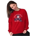 thumbnail image 5 of Massachusetts State Pride Betty Boop Women Crewneck Sweatshirt Brisco Brands S, 5 of 6