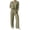 Army Green, variant on hoksml Women's Ribbed Knit Hooded Tracksuit 2 Piece Outfit, V Neck Long Sleeve Top and Wide Leg Pants Casual Loungewear Set