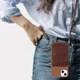 thumbnail image 5 of For Iphone 14 Crossbody Lanyard Wallet Card Bag Phone Case(Coffee),iPhone 16 Pro Max, 5 of 5