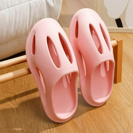 

Beach Holiday Shoes Gnobogi Women s Flat Shoes Ladies Beach Sandals Summer Non-Slip Causal Slippers Pink