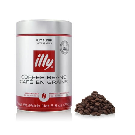 Crema Whole Bean - Illy Whole Bean Medium Roast Coffee, 8.8 Oz