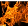thumbnail image 2 of Flame Perfect Fire Wall Mural by Wallmonkeys Peel and Stick Graphic (36 in W x 32 in H) WM1100, 2 of 4