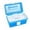 Blue, variant on Clearance Under $3 Storage Box with Tray, Multipurpose Organizer Case with Handle Style A