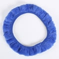 thumbnail image 2 of Tgbvmt Elastic Stretch Steering Wheel Cover Soft Warm Non Slip Plush Grip Universal 14-15 Inch Car Interior Decoration Winter Driving Comfort Protection Holiday Gift for Men Women, 2 of 9