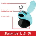thumbnail image 5 of Brentwood Single-Serve Coffee Maker with Mug (Blue), 5 of 7