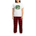 thumbnail image 4 of CafePress - Irish For A Daydistressed Women's Light Pajamas - Women's Short Sleeve Print T-Shirt and Pants Light Cotton Pajama Set, 4 of 7