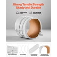 thumbnail image 5 of VEVOR Banding Strapping Kit, Heavy Duty Banding Sealer Tool with 330 ft Length PP Band, 100 Metal Seals, Plastic Manual Pallet Packaging Strapping Kit for Warehouse/Shipping/Moving/Home, Orange, 5 of 9