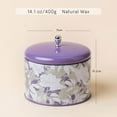 thumbnail image 6 of La Jolie Muse Lavender Scented Candle Set of 3 - Large Candles Gifts for Women, 2 Wicks Aromatherapy Candle for Home Birthday, Long Burning Time, 14.1 oz x 3, 6 of 6