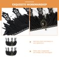 thumbnail image 3 of 2 Pcs Coiffe Gothique Halloween Accessoires Cheveux pour Femmes, 3 of 9