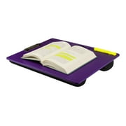 LapGear LapDesk XL Student with clip - Notebook pad - 17" - purple