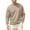 Khaki, variant on Dealovy Sweatshirts for Men Long Sleeve V Neck Basic Pullover Mens Casual Sports Shirts Homewear Regular Fitted Sweaters