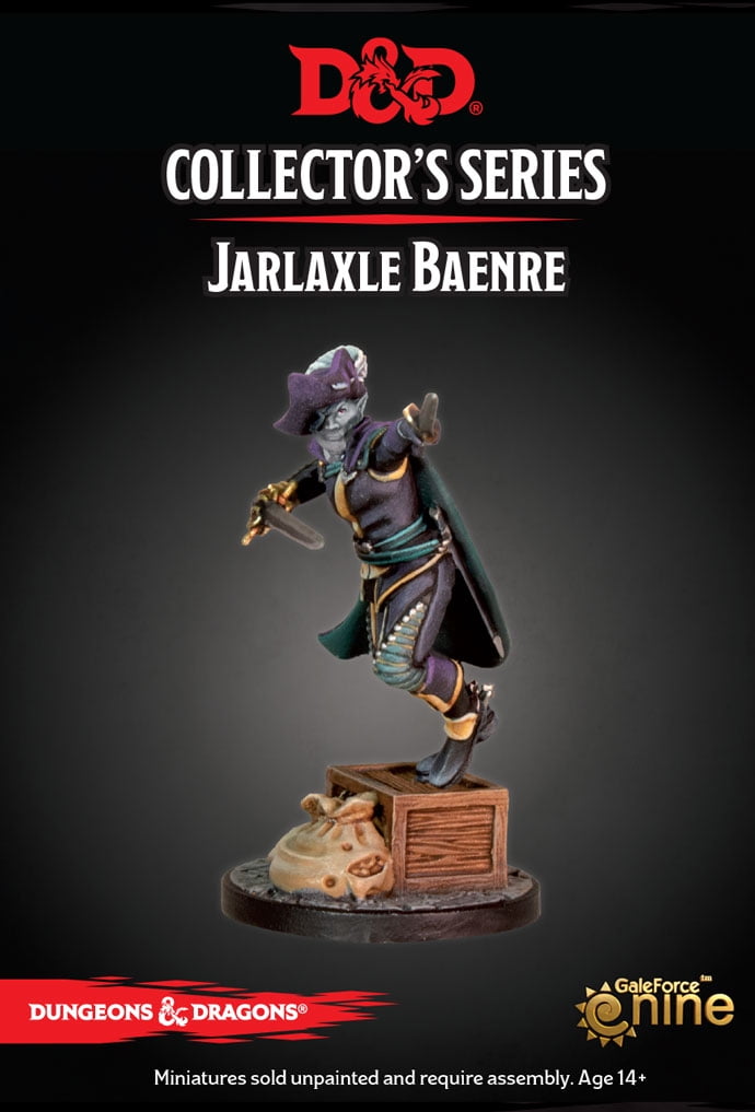 D&D Collector's Series Waterdeep Dragon Heist Jarlaxle Baenre GF9