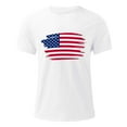 thumbnail image 4 of JLFKNG Shirts For Men Independence Day Style Usa Flag Printed Patriotic Shirts For Men Short Sleeve Crew Neck Breathable Loose Fit Lounge Clothing For Men, 4 of 4