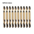 thumbnail image 2 of Beisidaer 10pcs HSS Double-headed Auger Drill Bits for Metal Stainless Steel Wood Drilling, 2 of 6