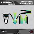 thumbnail image 3 of Kalair GFX Graphics Kit for Yamaha WR450F (2016-2018) Legend Series, 3 of 5