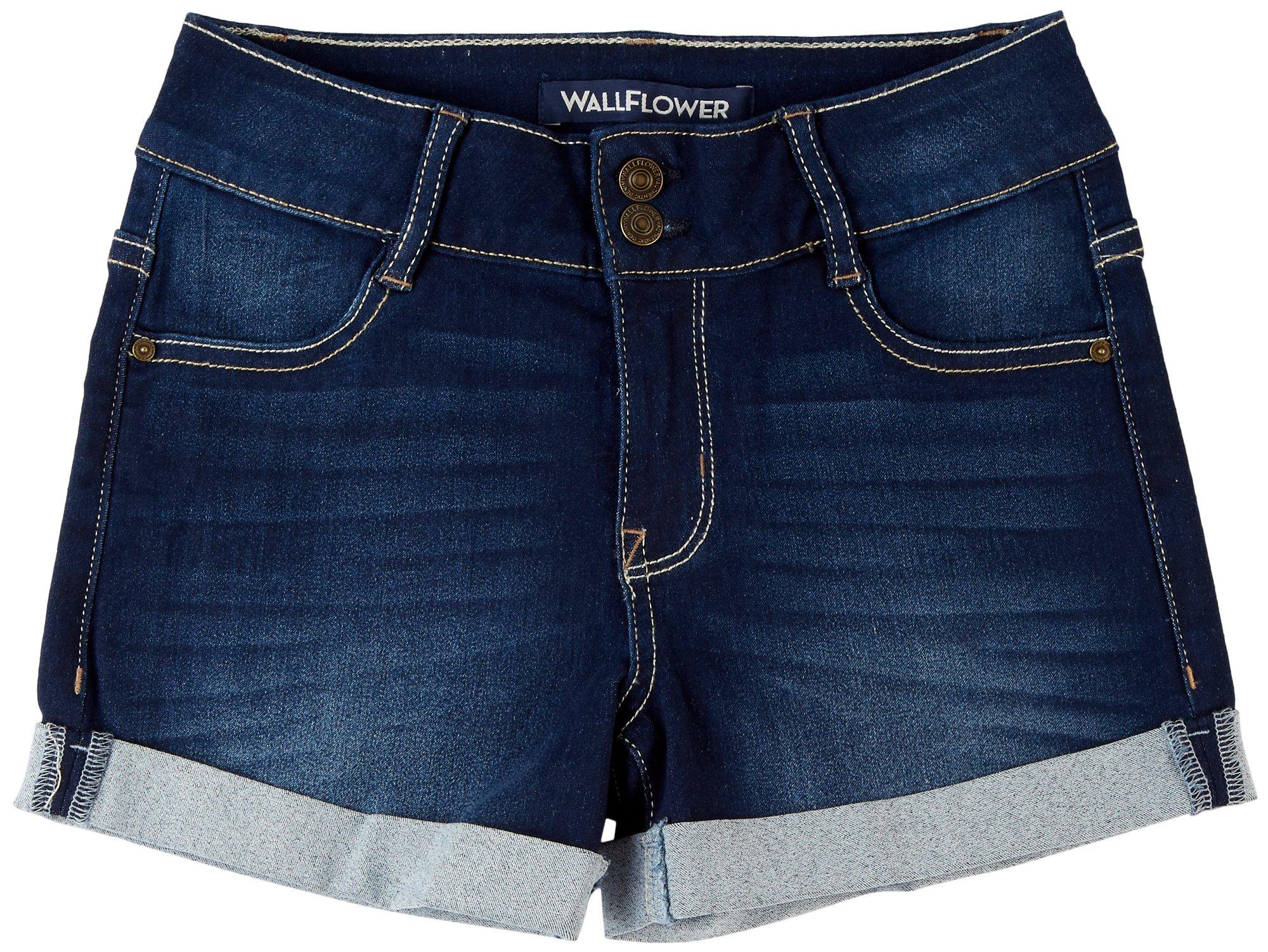 Wallflower Juniors Roll Cuff 2 Button 
