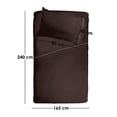 thumbnail image 4 of Juego de Sábanas Chocolate Individual Jenin Home Jenin Home Fashion S0152, 4 of 4