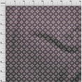 thumbnail image 3 of oneOone Velvet Wine Fabric Floral & Tiles Moroccan Craft Projects Decor Fabric Printed By The Meter 58 Inch Wide, 3 of 5