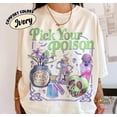 thumbnail image 3 of Pick Your Poison Vintage Shirt, Princess Halloween TShirt, Poison Apple Tee, Spooky Season, 3 of 8