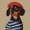 Dog Artist, variant on FORMRS 3 Ring Binder with Pockets 1.5" D-Rings Clip Board 200 Sheets Capacity, Cartoon Red Houses