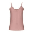 thumbnail image 6 of aidice Womens Tank Tops Eyelet Lace Deep V Neck Sleeveless Loose Spaghetti Strap Comfy Casual Summer Tops, 6 of 6