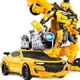 thumbnail image 1 of HAIZHIXING-juguetes para niños, Mini Robot de transformación de 16CM, modelos de dinosaurios, coche deformado, regalo para niños, figura de acción de Anime de plástico F502 Fivean unisex, 1 of 2