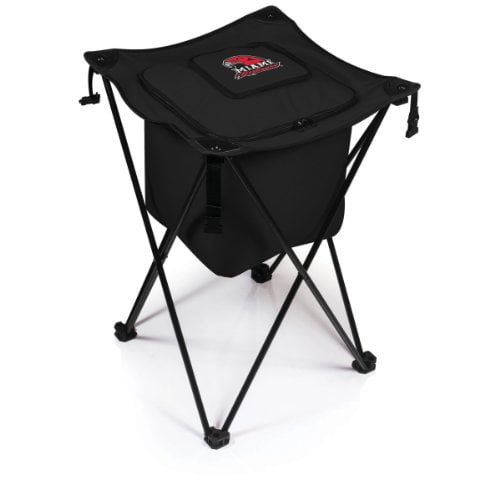 Picnic Time Sidekick - Noir (Miami University (Ohio) Redhawks) Impression Numérique