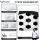 thumbnail image 3 of El juego de edredón infantil Jay Franco incluye sábanas y funda de almohada, juego de cama suave y acogedor para una decoración elegante de la habitación, blanco, Lionel Messi, reina de 7 piezas, 3 of 6