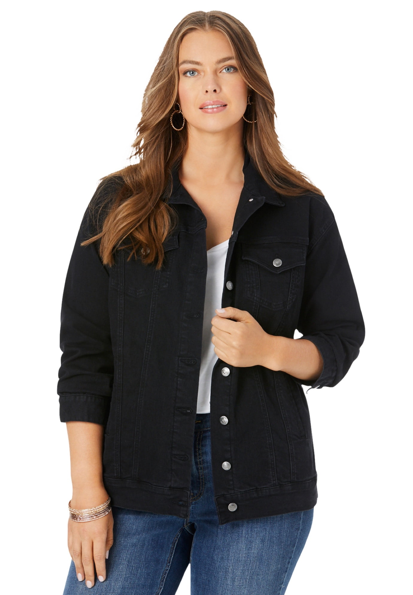 roamans denim jacket
