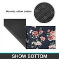thumbnail image 6 of Pioneer Flower Floral Print Pattern Kitchen Rugs Sets Of 2,Anti Fatigue Kitchen Mat Rugs Non Slip Washable,Decorative Kitchen Floor Mats for Kitchen,Sink,Laundry,17"x30"+17"x47", 6 of 7